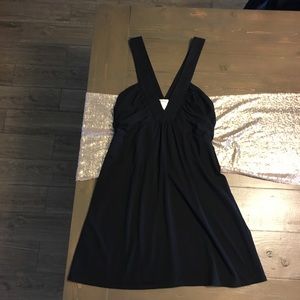 Black casual dress